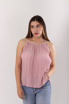 Blusa Básica Plisada