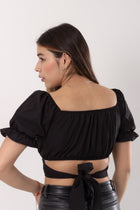 Blusa Cruzada Cintura