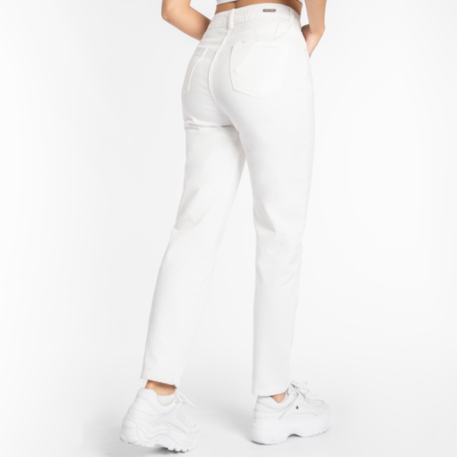 Jean Mom Fit Blanco 2038