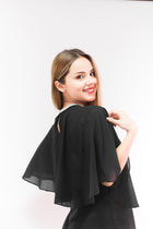 Blusa Manga Sisa Negra