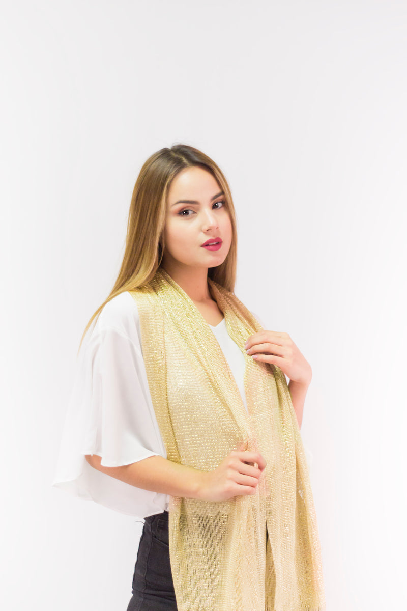 Pashmina Con Brillos